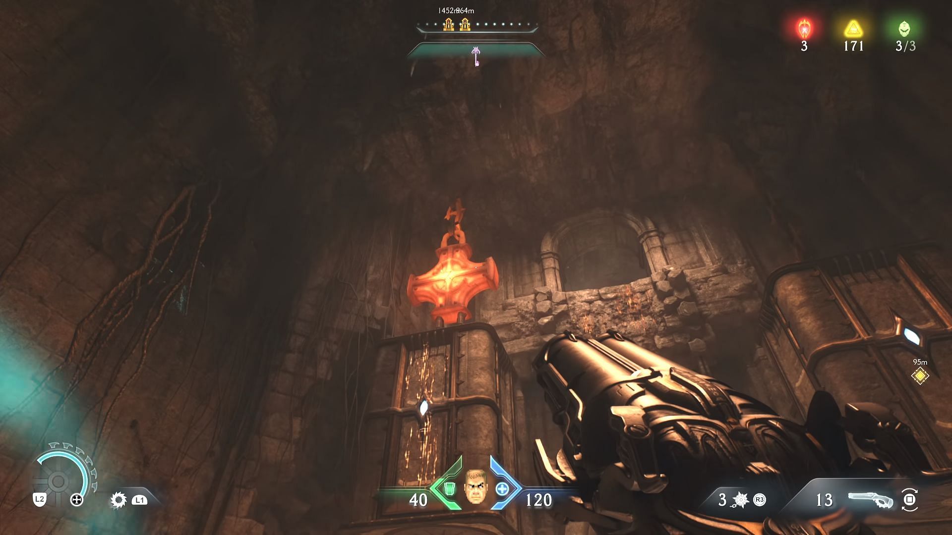 Finding the second gate lever (Image via Sportskeeda Gaming || Bethesda Softworks)